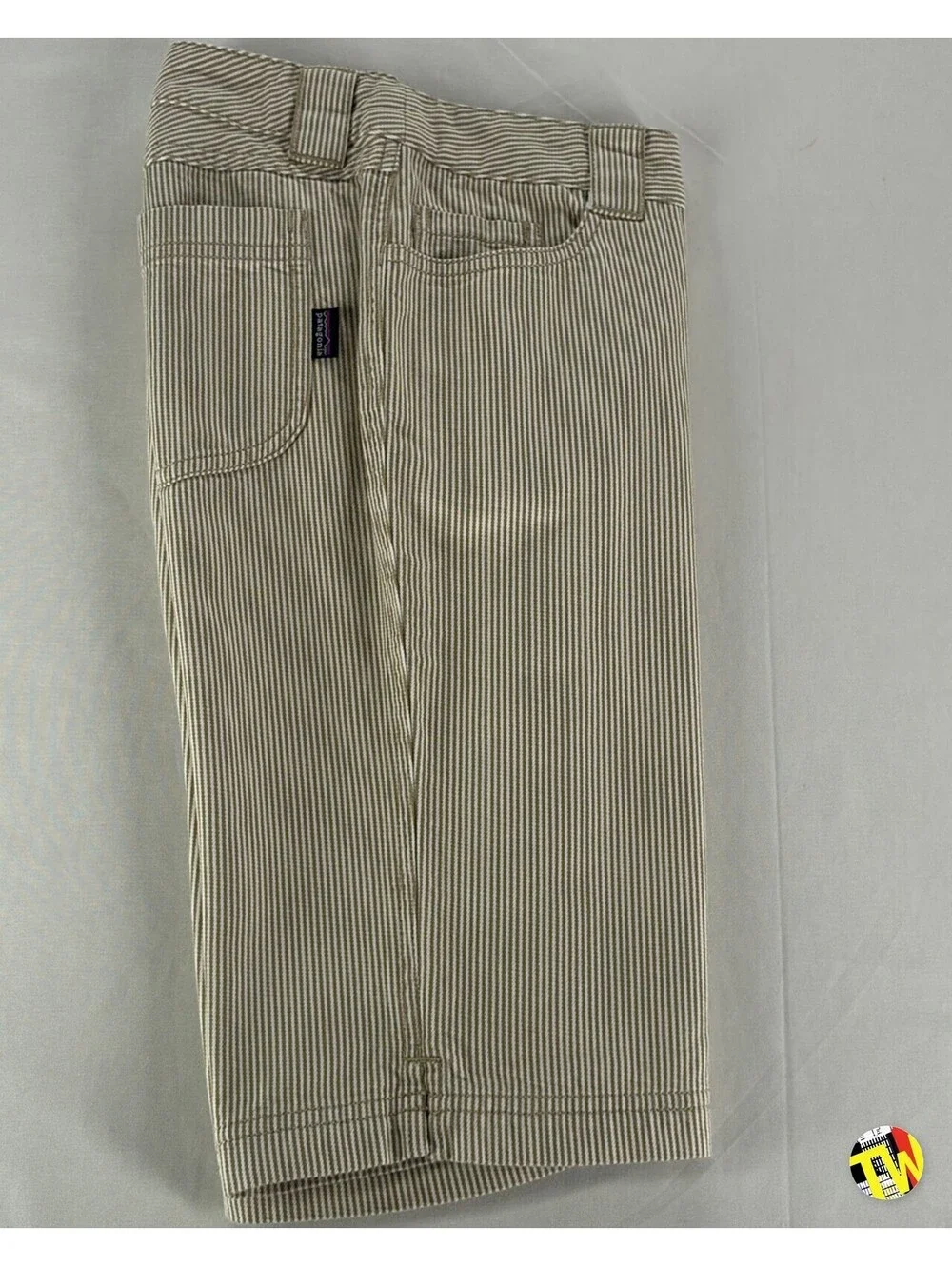 Patagonia Women's Organic Cotton Shorts Hickory Stripe